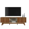 Rack para tv San Francisco 180cm con Listones de Madera en Madera natural - Muebles para TV, Uruguay | Balton, vista 9 de 10
