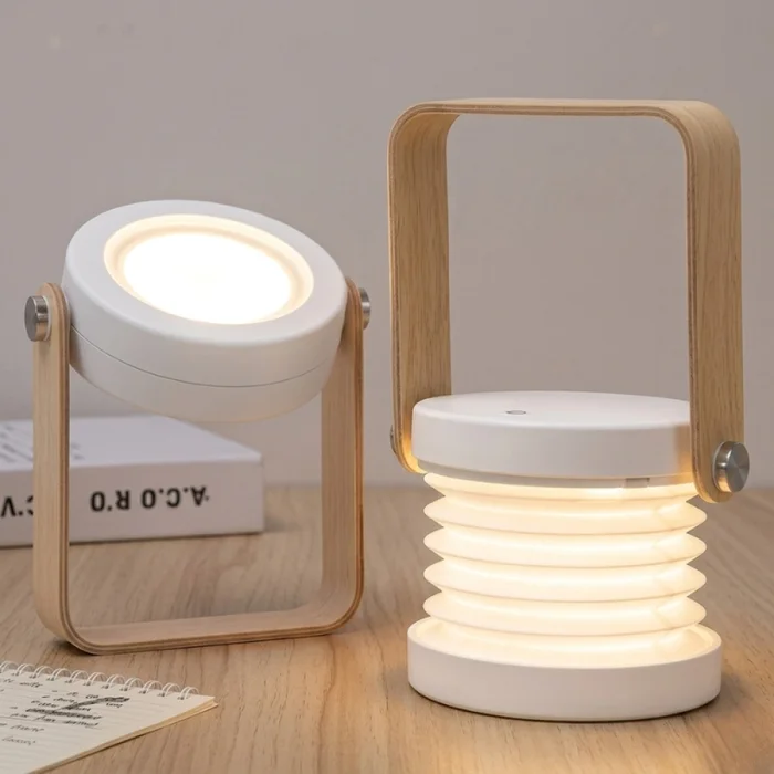 Lámpara De Mesa Mungay Recargable Dimm Blanca en Blanco - Lámparas de mesa, Uruguay | Serlux, vista 3
