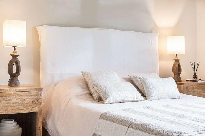 RESPALDO ALMA - LINO BLANCO - 1.70 MTS en Blanco - Respaldos de cama, Uruguay | La Iberica, vista 2