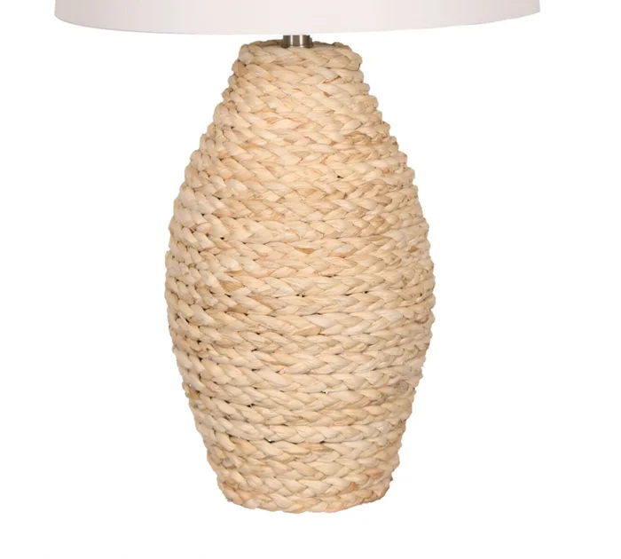 Lampara de mesa - Rattan Trenzada en Beige - Lámparas de mesa, Uruguay | Rústico Hogar, vista 3
