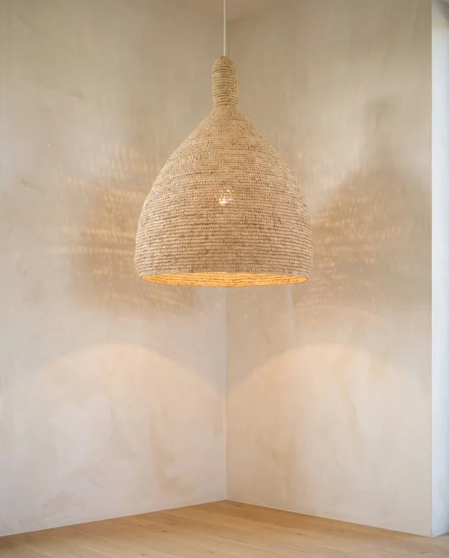 Lámpara Colgante de Sisal Tulum 75 cm | Casakos en Madera natural - Lámparas colgantes, Uruguay | Casakos, vista 3