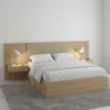 Respaldo Queen tapizado con mesa de luz Liam - Moderna - Hanover en Beige - Respaldos de cama, Uruguay | Rústico Hogar, vista 2 de 2