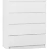 Cómoda LIMFJORDEN 4 cajones blanco en Blanco - Cómodas, Uruguay | JYSK, vista 1 de 5