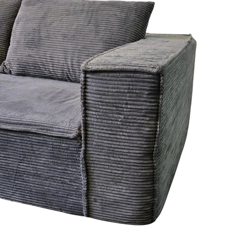 Sillon 3 Cuerpos Comfycube en Gris - Sillones y sofás, Uruguay | La Cueva Muebles, vista 4