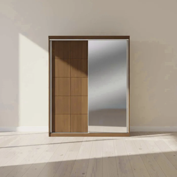 Ropero Placard 2 Puertas Mdf Natural-beige South en Beige - Roperos y placares, Uruguay | Divino