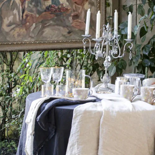 SERVILLETA LINO BEIGE 45X45 en Beige - Textiles, Uruguay | Sentido Jose Ignacio