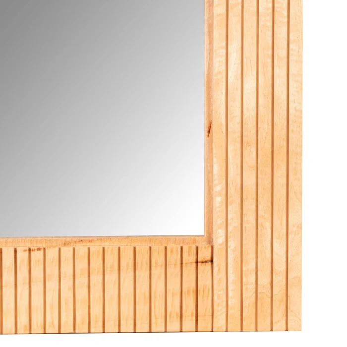 Espejo Varillado 80x80cm Madera Natural-beige Natural en Madera natural - Espejos, Uruguay | Divino, vista 2