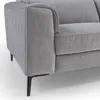 Rinconera Luke - Tela Microfibra - Chaise Derecho - 6686-7 Gris en Beige - Sillones y sofás, Uruguay | NYR, vista 7 de 8