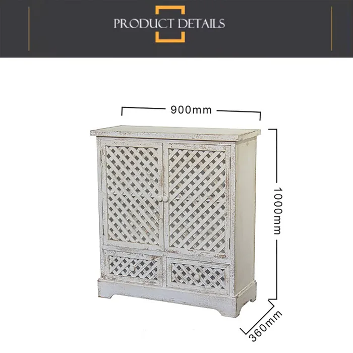 Mueble Vintage Blanco en Blanco - Aparadores y recibidores, Uruguay | Decotech, vista 5