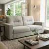 Sofa 3.5 cuerpos 2.13mts - Tapizado tela gris en Gris - Sillones y sofás, Uruguay | Champagne Home, vista 5 de 5