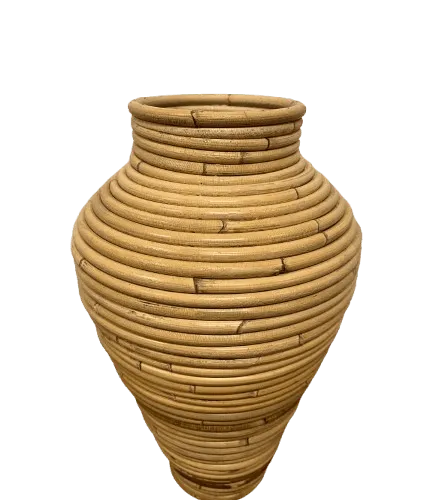 Jarron Rattan 30 cms alto - Macetas, Uruguay | Camino a Casa