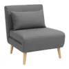 Sillon cama Trifold 1 cuerpo - Gris en Gris, Uruguay | La Cueva Muebles, vista 6 de 18