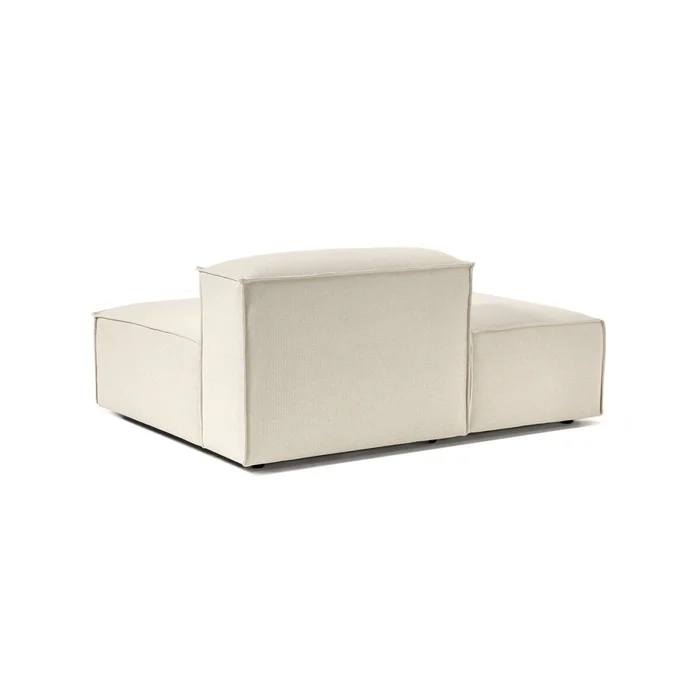 Sillón Nicole Chaise Lounge Simple Derecho - Beige en Beige - Sillones y sofás, Uruguay | Samic, vista 3