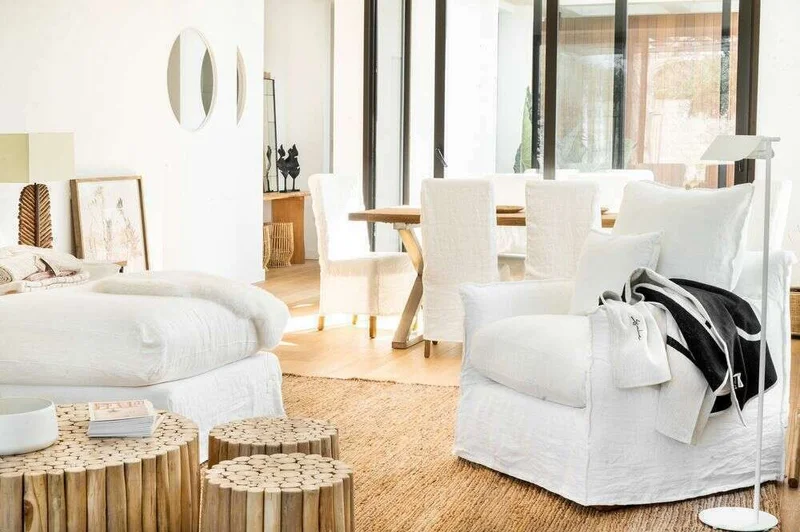 SILLON ALMA LINO BLANCO - 1 CUERPO en Blanco - Sillones y sofás, Uruguay | La Iberica, vista 19