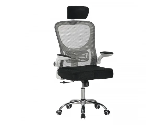 Silla de escritorio con apoya cabeza en disponible Blanco/negro - Escritorios y sillas de escritorio, Uruguay | Que Sal Muebleria