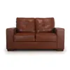 Sofá Fargo - Cuero Básico - 2 cuerpos - 457 (Brandy) en Marrón - Sillones y sofás, Uruguay | NYR, vista 2 de 3
