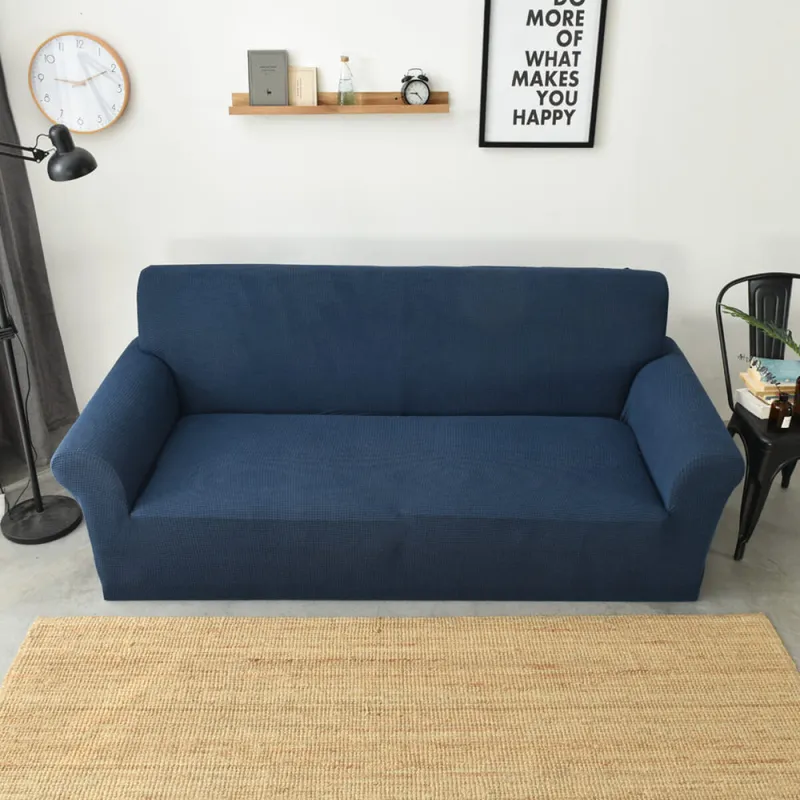 Funda sillón 2 cuerpos lisa - azul en Azul - Textiles, Uruguay | Buho Store