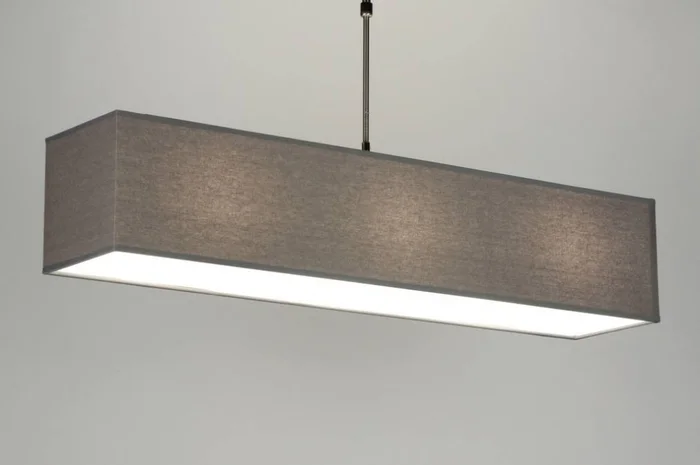Colgante rectangular GRIS en Gris - Lámparas colgantes, Uruguay | La Perla