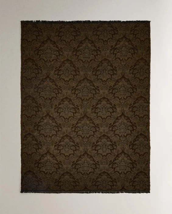 MANTA JACQUARD FLORES - Textiles, Uruguay | Zara Home, vista 3