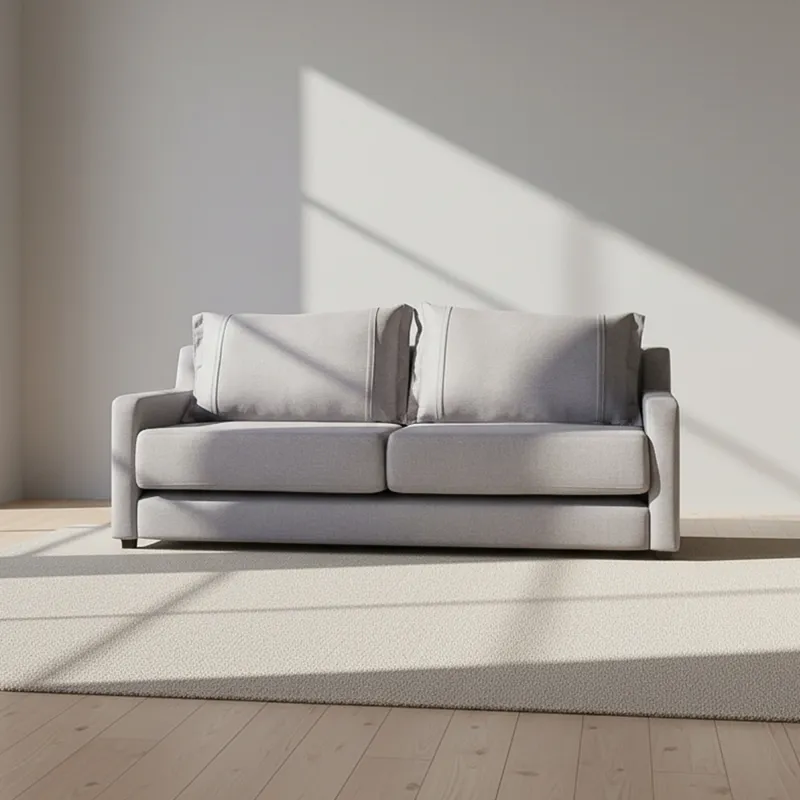 Sofá Cama Tela Gris Natura en Gris - Sillones y sofás, Uruguay | Divino