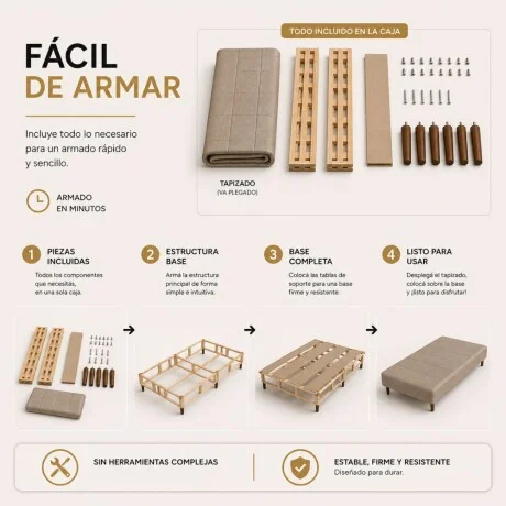 Cama SmartBox HAMPTONS Queen 160x200 cm - Negro en Negro - Dormitorio, Uruguay | La Cueva Muebles, vista 17