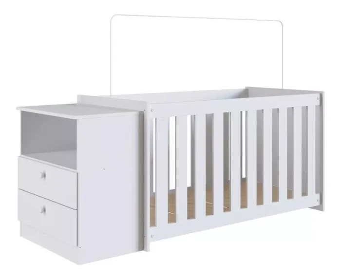 Cuna Zuri – Transformable 3 en 1 con Cajonera - Dormitorio, Uruguay | RM Muebles y Deco, vista 3