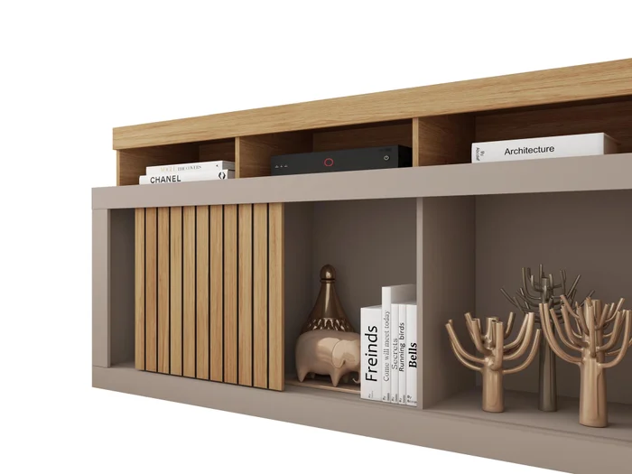 Producto: Rack TV 172 de AMARELO en Gris - Muebles para TV, Uruguay | Amarelo, vista 2