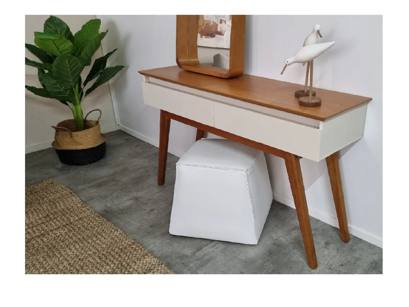 Puff PYRAMID - Crema en Beige - Butacas, banquetas y puffs, Uruguay | Finkel, vista 3