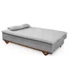 Sofá cama Estoril - Gris en Gris - Sillones y sofás, Uruguay | Nario Hogar, vista 2 de 3