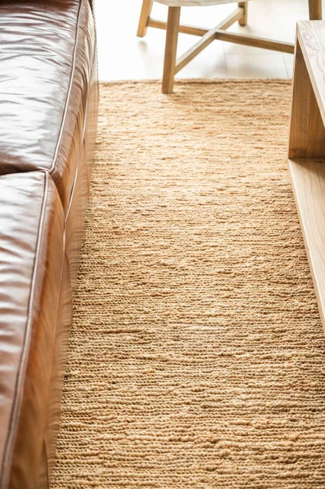 ALFOMBRA DE YUTE NATURAL - 3 X 4 MTS en Madera natural - Alfombras, Uruguay | La Iberica