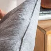 ALMOHADON PAZ - LINO DENIM BLUE - 55 X 55 CMS en Azul - Textiles, Uruguay | La Iberica, vista 3 de 3