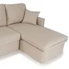Rinconera Harmony con Funda - Tela Premium - 2 + Chaise - A fabricar en Beige - Sillones y sofás, Uruguay | NYR, vista 3 de 4