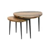 M-118 Mesas nido 65x45x45 en Madera natural - Mesas de living, Uruguay | Victoriana, vista 2 de 2