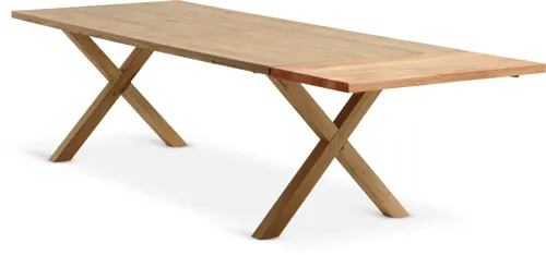 Mesa de comedor GRIBSKOV 100x230 roble en Madera natural - Mesas de comedor, Uruguay | JYSK