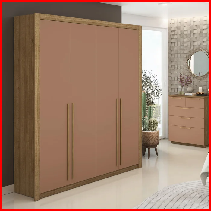 Placard 4 puertas – Dubai 10093 - Roperos y placares, Uruguay | Punto Unión, vista 3