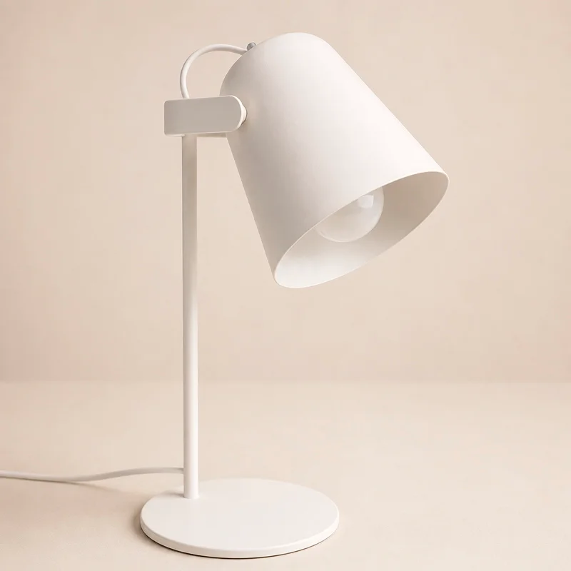 Lámpara de mesa Elsinor blanca / negra en Blanco - Lámparas de mesa, Uruguay | Alta Gracia Deco, vista 3