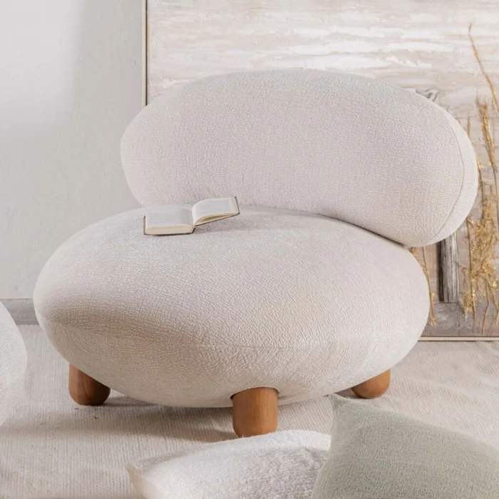 Butaca Orbitale en Beige - Butacas, banquetas y puffs, Uruguay | Fábrica Italiana