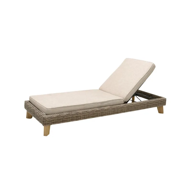 Reposera Tumbona - Bahamas Sun en Beige - Muebles para el exterior, Uruguay | Ecowood