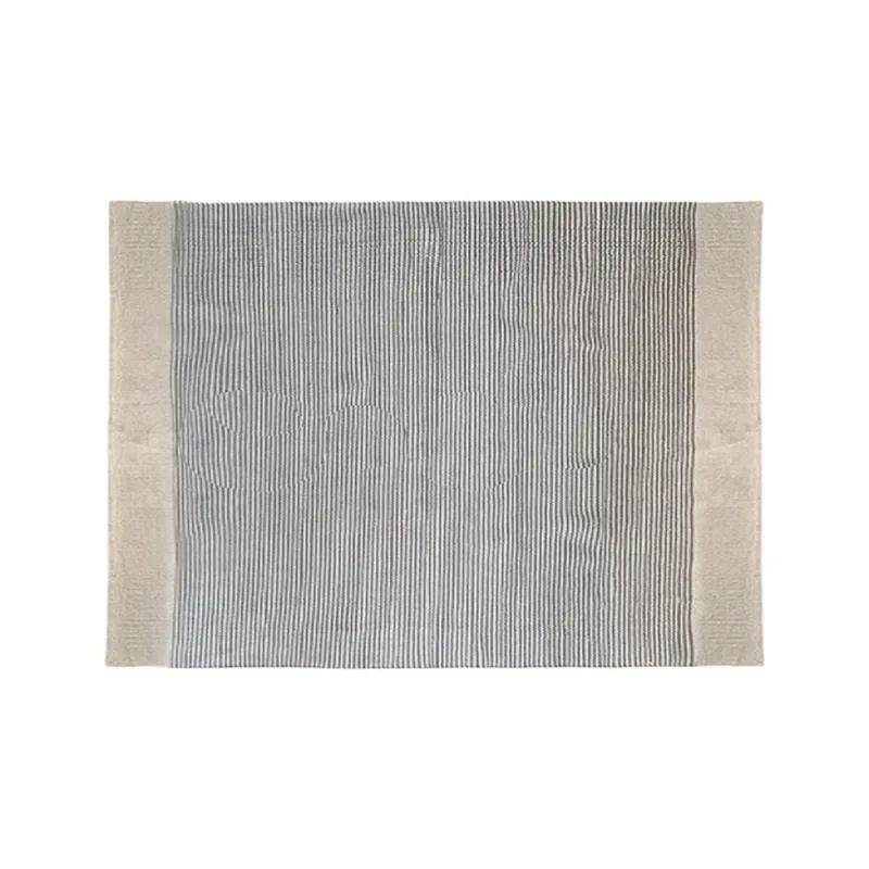 ALFOMBRA 122X178CM NATURAL CENTRO CARBON - Textiles, Uruguay | Decohogar