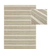 Alfombra INDY Líneas Crema -Beige en Beige - Textiles, Uruguay | Finkel, vista 1 de 2