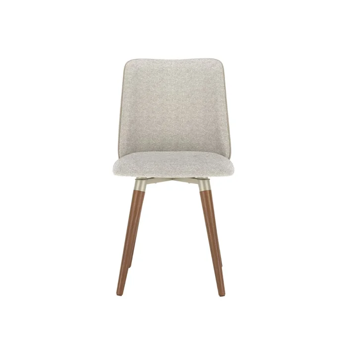 Silla Dakota Giratoria - Tela Rústica - Boucle 03 (Mox 311) en Beige, Uruguay | NYR, vista 2