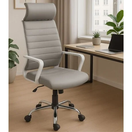 Silla de oficina AeroComfort Pro - Gris en Gris - Sillas de escritorio, Uruguay | La Cueva Muebles, vista 7