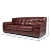 Sofá Trento - Cuero Natural - 3 cuerpos - A fabricar en Marrón - Sillones y sofás, Uruguay | NYR, vista 3 de 3