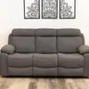 Reclinable Drink Gris 3 cuerpos — Serra Amoblamientos en Gris - Sillones y sofás, Uruguay | Serra Amoblamientos, vista 1 de 2