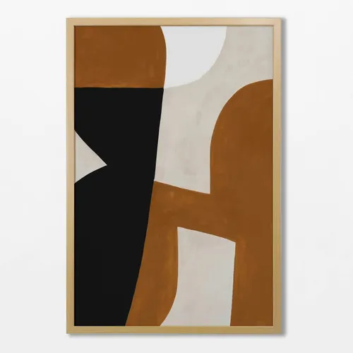 Abstractos Neutros - Serie N.08 en Multicolor - Láminas, Uruguay | La Cuadrería