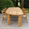 MESA JASSE TEKA NATURAL EXTERIOR en Madera natural - Mesas de comedor, Uruguay | Masinfinito Casa, vista 2 de 5
