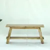 S-33 Banco 100x32x46 en Madera natural - Butacas, banquetas y puffs, Uruguay | Victoriana, vista 2 de 5