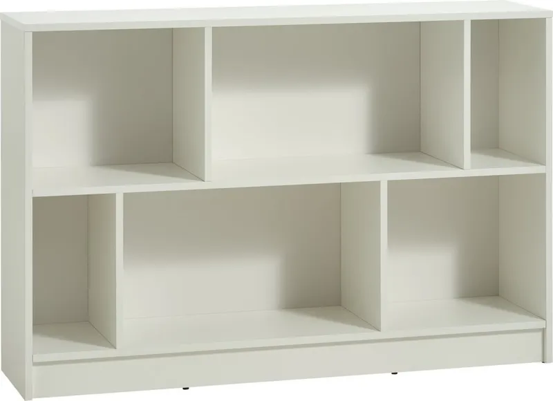Librería MOSBJERG 6 estantes blanco en Blanco - Bibliotecas, Uruguay | JYSK