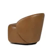 Butaca Zoey Giratoria - Cuero Natural - 1016 (Nozes) en Beige - Butacas, banquetas y puffs, Uruguay | NYR, vista 2 de 7