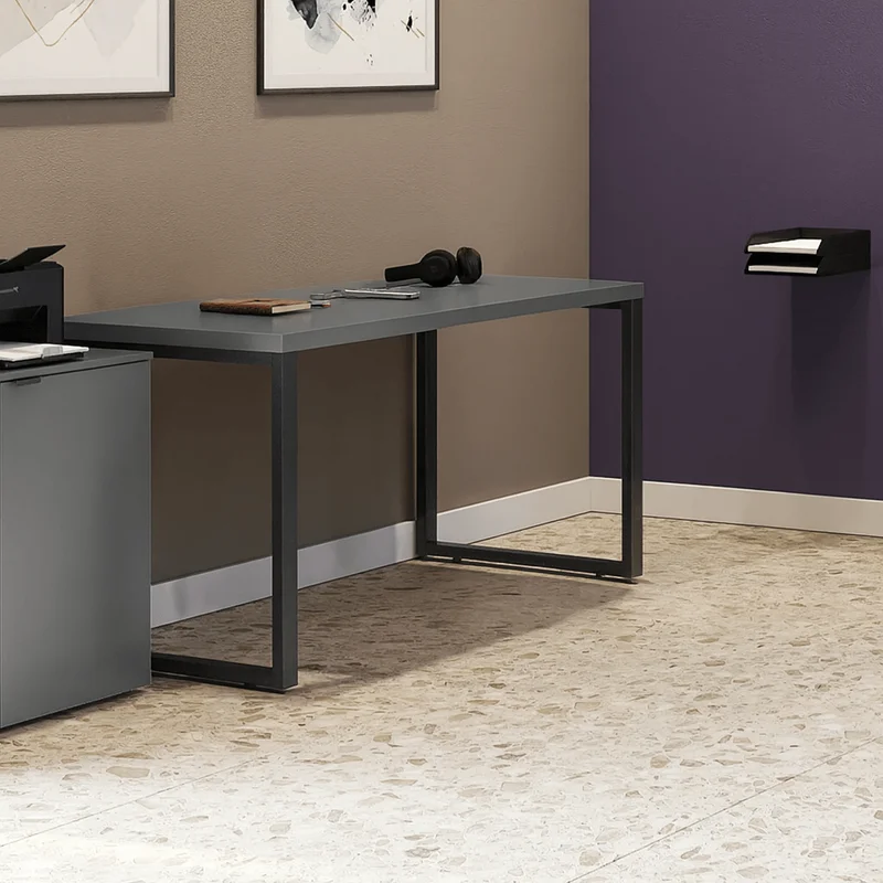 MESA ESCRITORIO INDUSTRIAL PREMIUM DIRECTOR 120CM en Marrón - Bibliotecas, Uruguay | Balton, vista 8